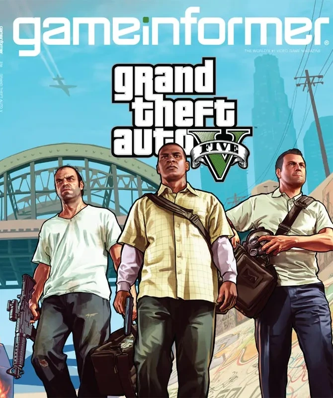 Game Informer GTA V cover, 2012, issue 236