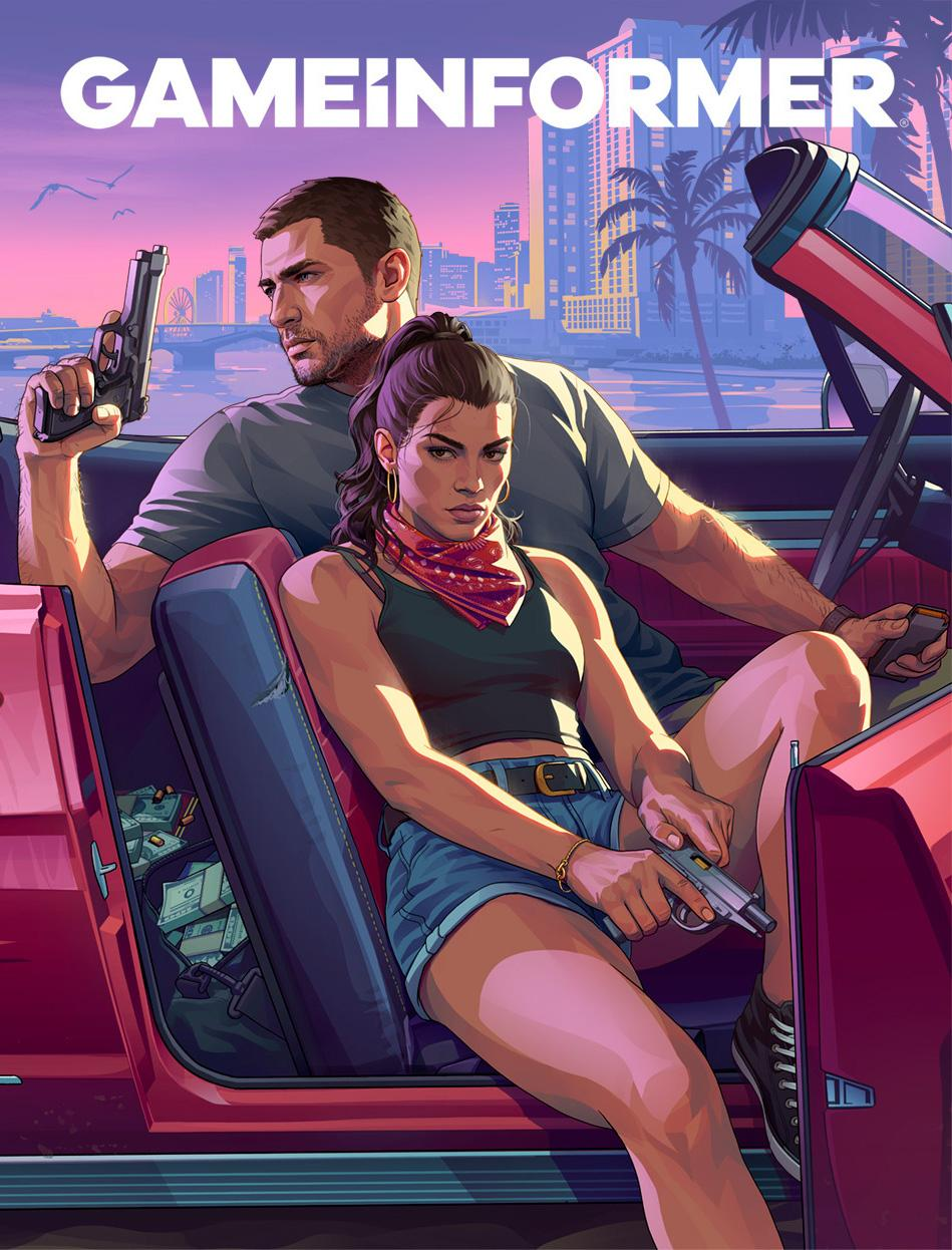 Game Informer GTA VI collectible concept cover